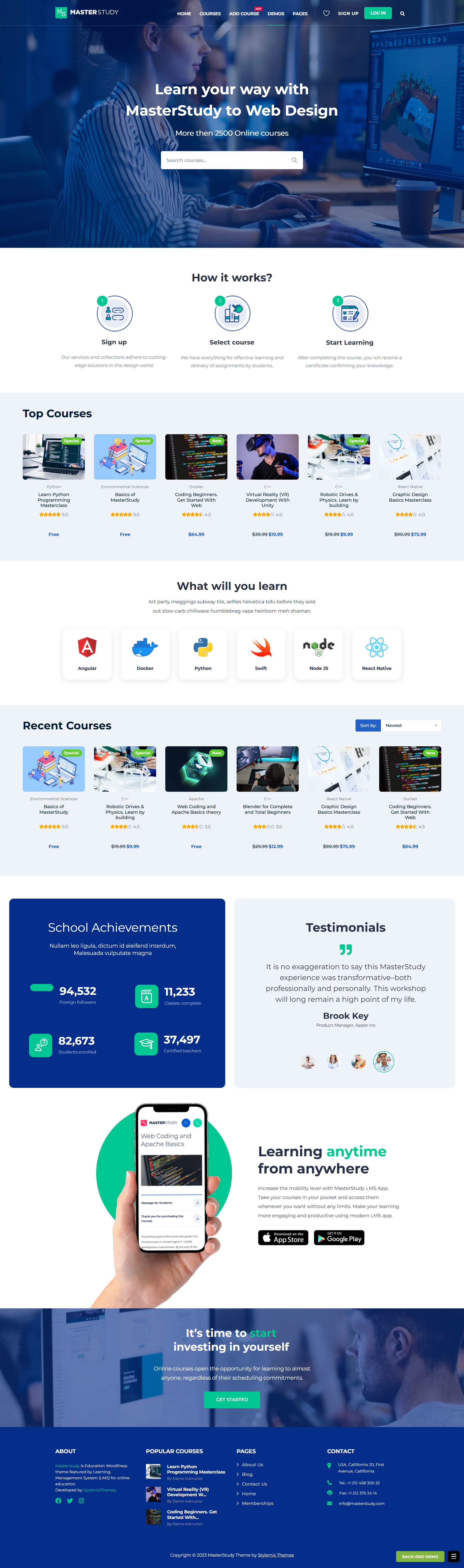 Educational Learning Platform